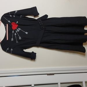 EShakti Embroidered retro dress sz. L